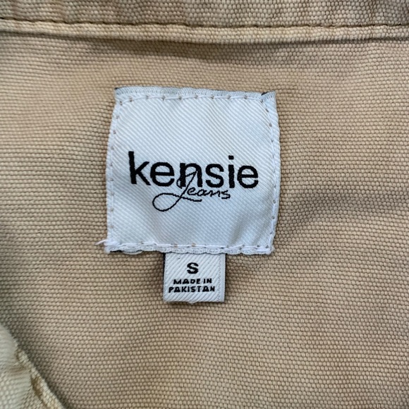 Kensie Utility Button Down Waist Drawstrings Jacket Size Small - Picture 14 of 17